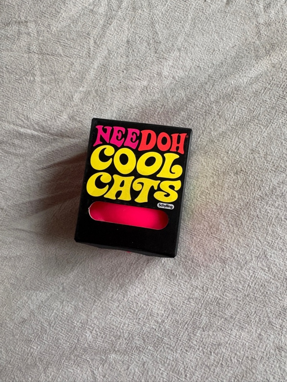 Needoh Cool Cats Sensory Learning Toy – Bright Pink